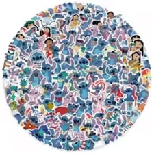 50pcs Disney Stitch Cartoon Anime Stickers Waterproof Graffiti Phone Laptop etc