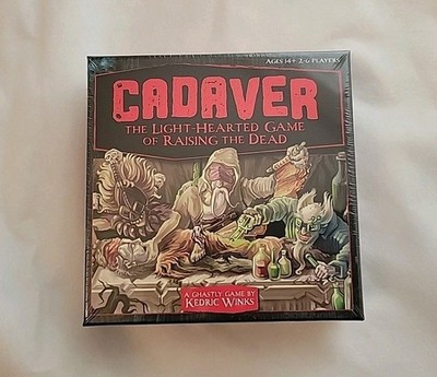 Cheatwell Games Cadaver Game The Light-Hearted Card Game Of Raising Dead