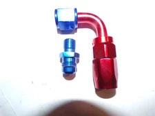 UNIVERSAL FUEL PRESSURE REGULATION AN -6,  90 DEGREE FITTINGS AND ADAPTER