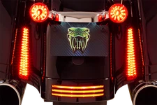 CIRO Filler Panel Accent Lights Black/Red 40043