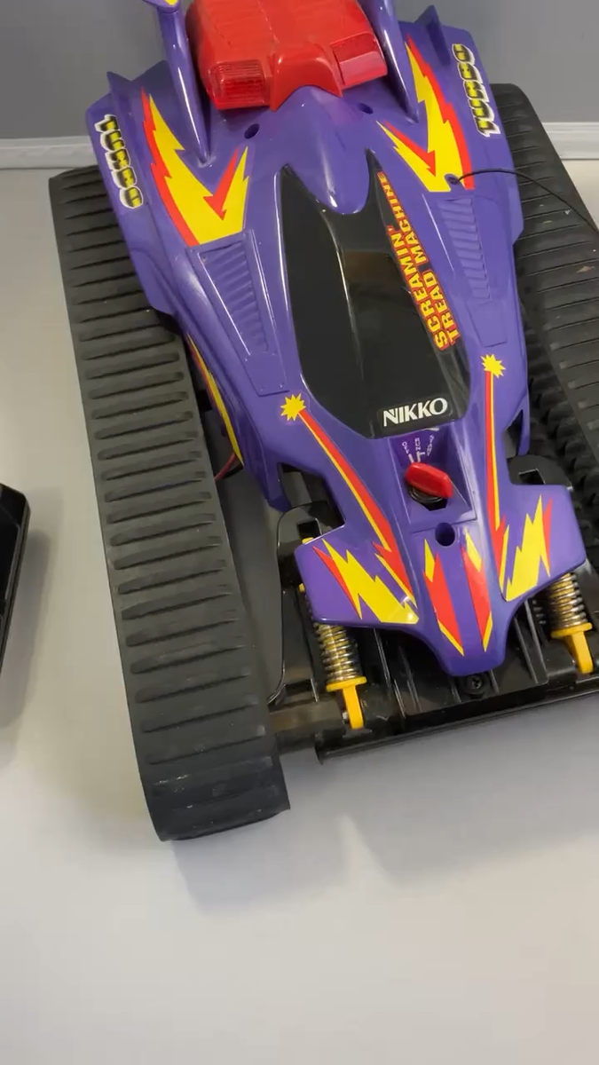 NIKKO NT-790 NA-590II セット Vintage Nikko Radio Control Screamin' Tread Machine RC Car Radio