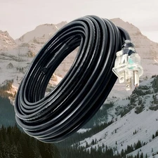 MAXKOSKO Roof Heat Cable - Electric De-Icing Cable for Roof