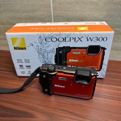 Nikon COOLPIX W300 16.0MP Digital Camera - Orange (26524) for sale