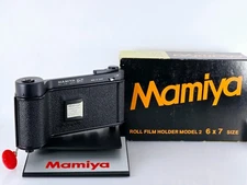 🌸[Unused ] Mamiya Press 6x7 Model 2 II Roll Film Back Holder Genuine from Japan