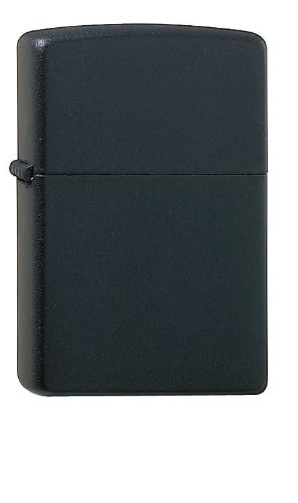(TG. One Size) Zippo Lighter, Metal, Black, One Size - NUOVO