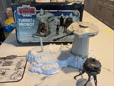 VTG Star Wars ESB Turret & Probot Playset Complete with Box Kenner 1980 As/is