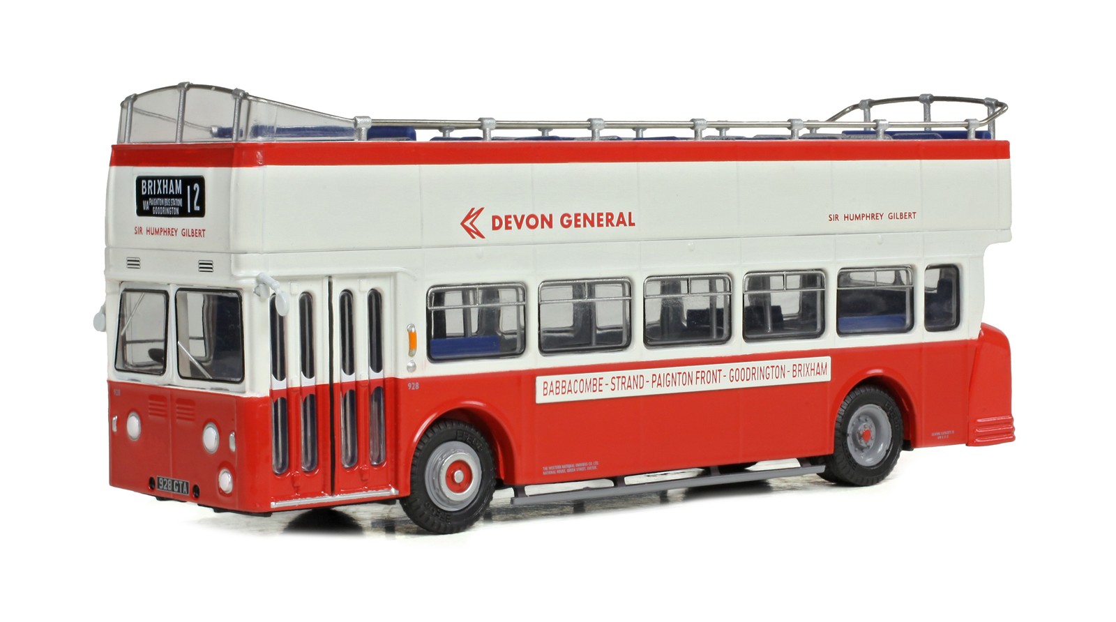 EFE E40503 Leyland Atlantean Open Top Devon General NBC 928 928GTA