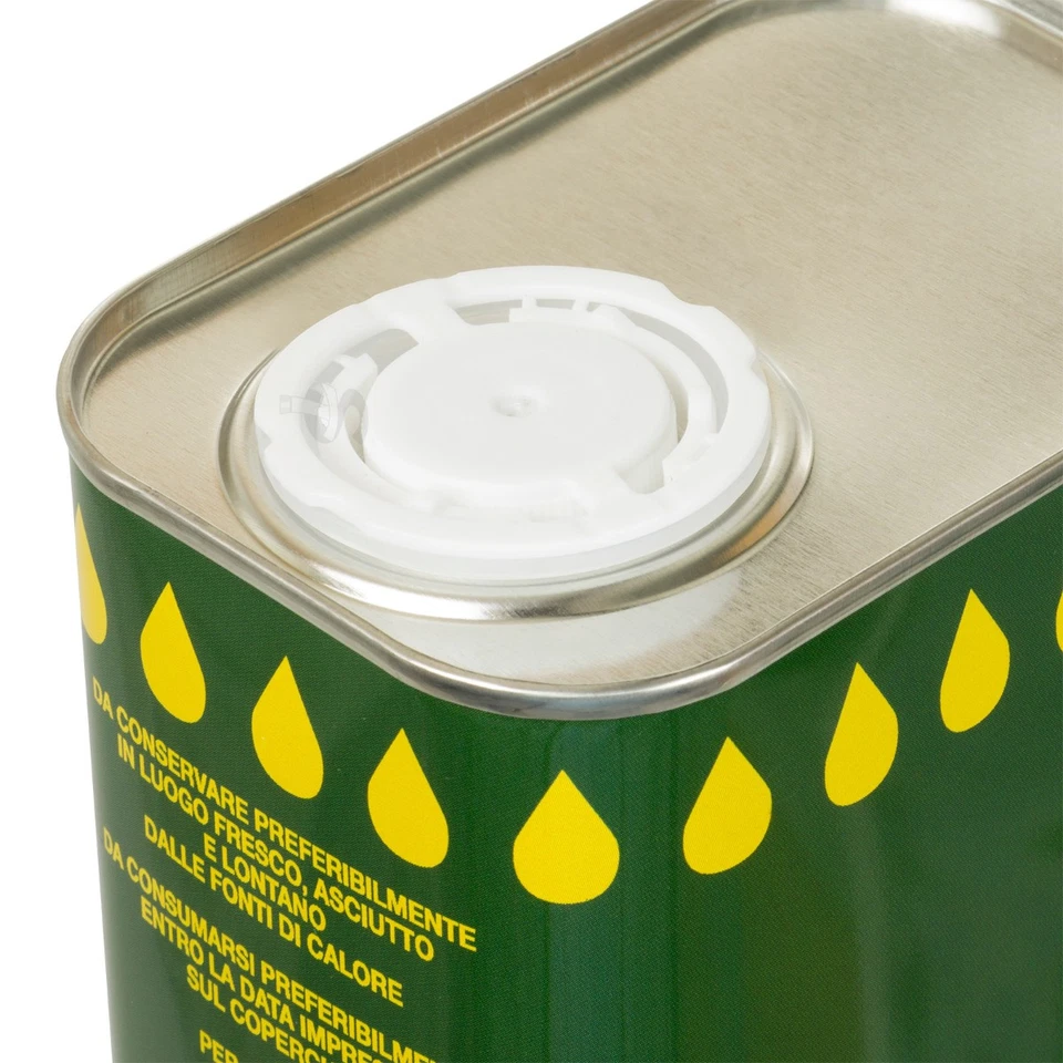 Latta per olio Verde a Bottiglie e Rettangolare stagna 250/500 ml 1 2 3 5 10 lt - Image 3 of 4