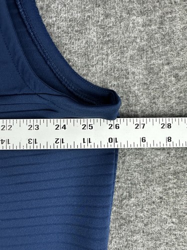 Under Armour Storm Golf Weste Herren 2XL blau ärmellos 1/4 Zip Performance Top - Bild 9 von 9