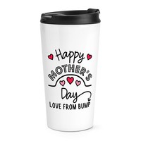 Happy Muttertag Liebe Von Bump Baby Schwanger Reisetasse Tasse Neu Jungen Mutter