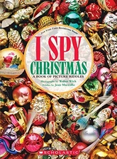I SPY CHRISTMAS: A BOOK OF PICTURE RIDDLES By Jean Marzollo & Walter Wick *NEW*