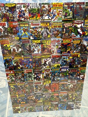 Marvel Comics Covers Superheroes 3000-Piece Jigsaw Puzzle SEALED