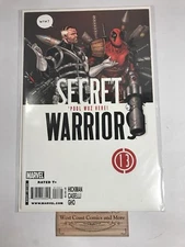 Secret Warriors #13 Deadpool Wth Variant Marvel Unread Rare Htf Fury Lee B2