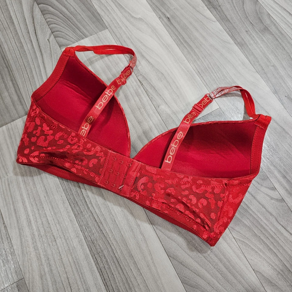 Sujetador Bebe acolchado colorido talla 34DD estampado animal Foto 2 de 4