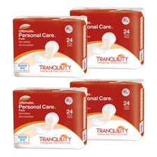 Tranquility Ultimate Bladder Control Pad 13.5'' Heavy Absorbency - Case of 96