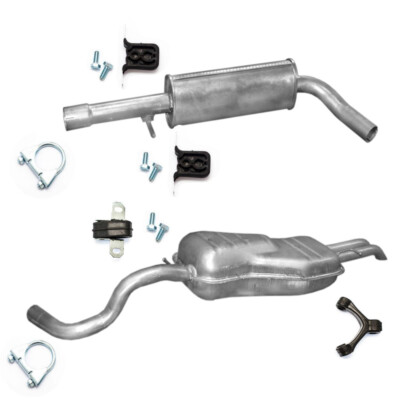 Endschalldämpfer Montagezubehör Auspuff fur VW Bora 2.3 1.8 2.0 (116PS AZJ) Neu