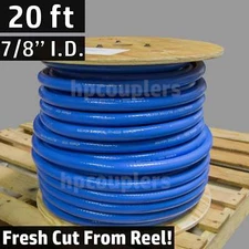 20 ft 7/8" ID FlexFab 5526 Blue Silicone Heater Hose 22mm 350F Radiator Coolant