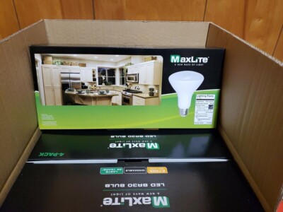 8BR30DLED27/G3 MaxLite Dimmable LED 2700K Flood Lights LOT of 24 bulbs Brand New