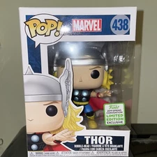 Funko Pop! Marvel #438 Thor 2019 Spring Convention ECCC Shared Exc Vaulted