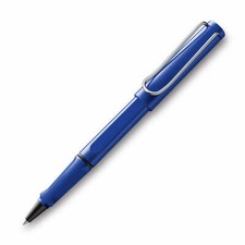 Genuine Lamy Safari Rollerball Pen, Blue, Made In Germany, New In Box