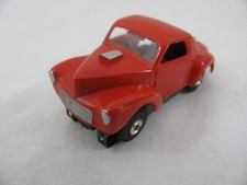 Vintage Aurora HO Scale Thunder Jet 500 Red Willys Gasser T-Jet 1401 VG