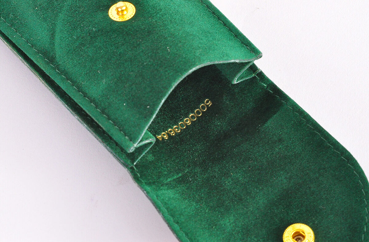 Rolex Green Velvet Travel Pouch To Store Rolex Watch Rolex Green Velvet Travel Pouch To Store Rolex Watch