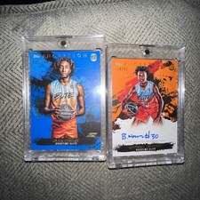 TOPPS INCEPTION OTE AUTO  #IA-BW3 BRYSON WARREN  ORANGE 8/50 +  Bewley  41/199!