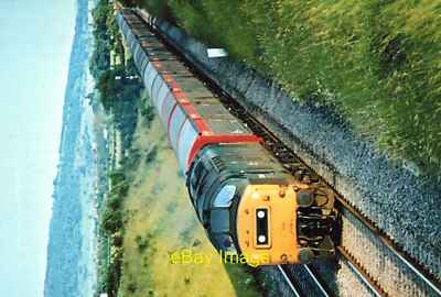Foto Eisenbahn 6x4 Class 37 37190 Speedlink Freight bei Cheltenham um 1981