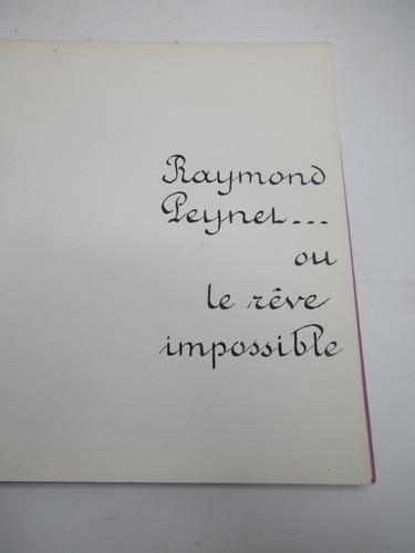 INTERVIEW Tapuscrite DE RAYMOND PEYNET 1965 Photo Originale "AMOUREUX" Unique - Imagen 4 de 8