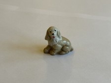 Wade Whimsies Cocker Spaniel Dog Puppy Miniature Figurine Ornament Vintage