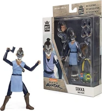 Avatar the Last Airbender BST AXN Sokka Action Figure (War Paint Version)