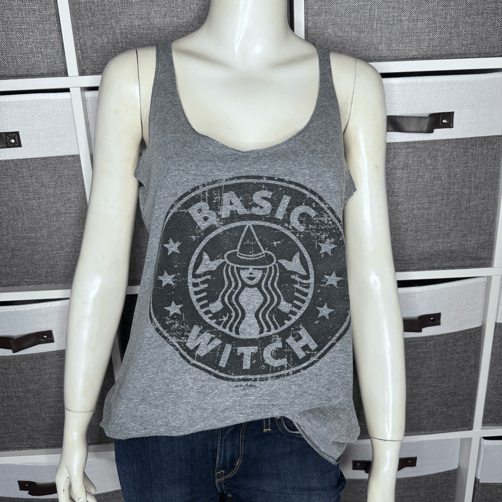 Next Level Basic Witch Racerback Tank Size Large - image 11