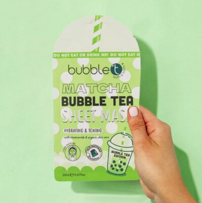 Matcha feuchtigkeitsspendende Tuchmaske - Gesichtsmaske - bubble t