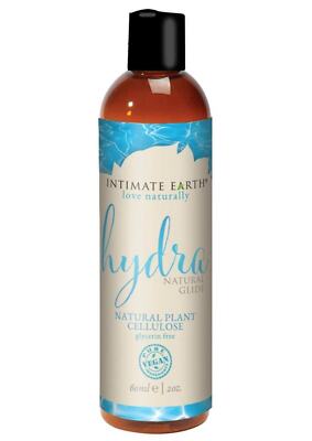 Intimate Earth Hydra Organic Water Based Glide Lubricant - Natural Plant Cellulo