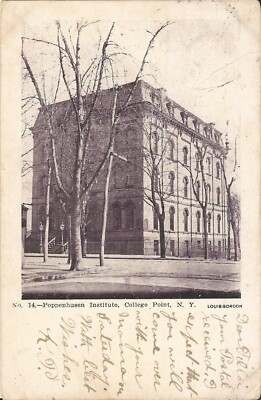 NEW YORK CITY - College Point -  Poppenhusen Institute - 1911 - Queens County