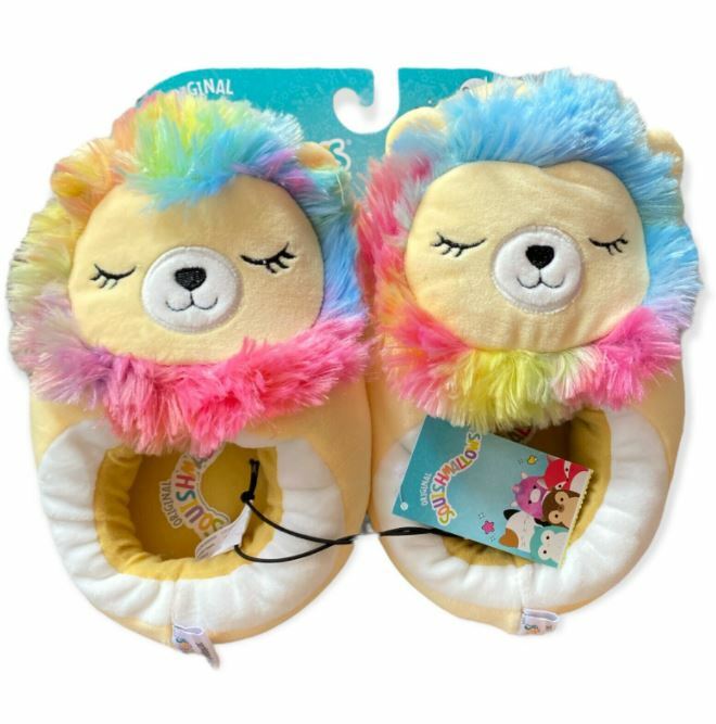 APL Pantofole Squishmallow Leonard Il Leone 13 1 2 3 4 5 nuove originali