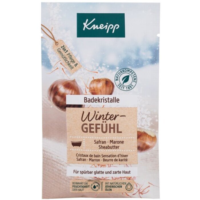 Kneipp Sensazione Invernale Zafferano, Castagna e Burro di Karité Sale da Bagno