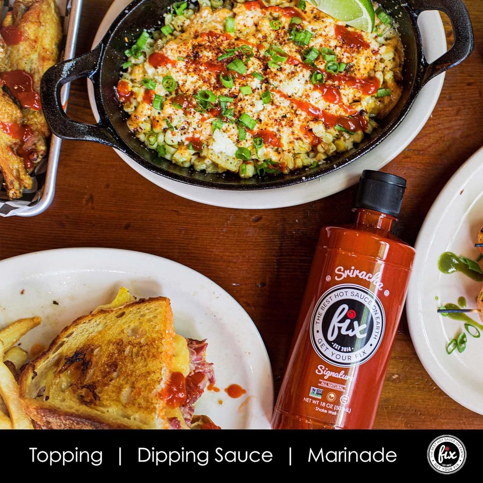 Fix Hot Sauce, Sriracha Sauce Chili 18 Fl Oz (Pack of 2) eBay