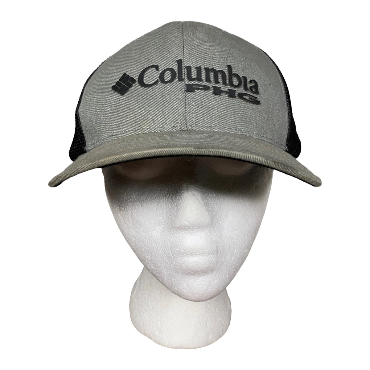 Columbia PHG Hat Adult Size L/XL Gray Black Performance Hunting