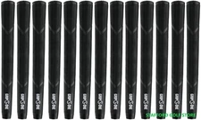 Grip One Arthritic Golf Grips Oversize +3/64" – 58 Round Core Set of 13 – Black