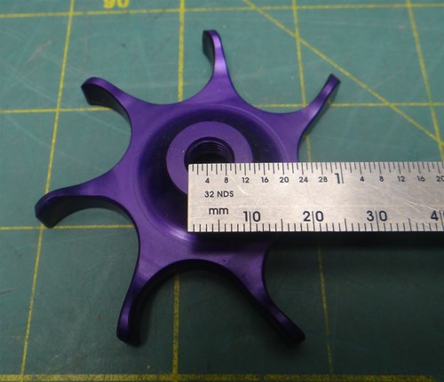 Seigler StarMag/StarDrag SM/SD Repair Replacement Fishing Reel Drag Star, Purple - Picture 5 of 5