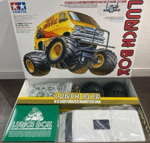 TAMIYA America Inc 1/12 Lunch Box 2WD Monster Truck Kit TAM58347 From Japan - Picture 1 of 7