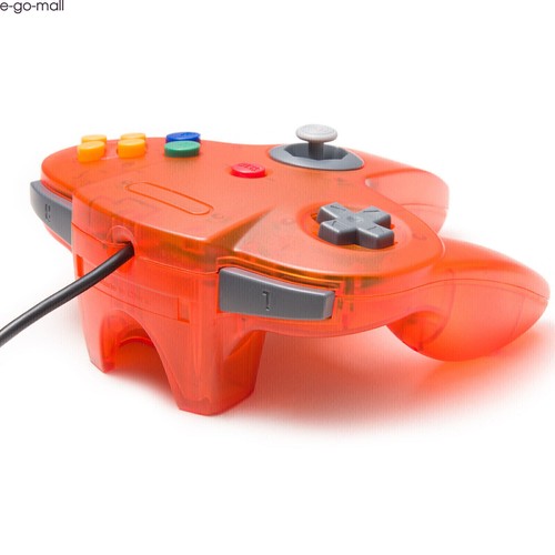Classic Wired N64 Controller Joystick Remote for Nintendo 64 System Orange - Picture 9 of 18