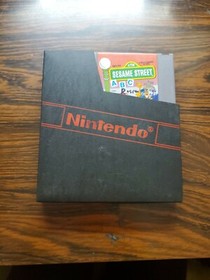 Sesame Street ABC Letter Go Round - Nintendo NES Game Authentic with sleeve