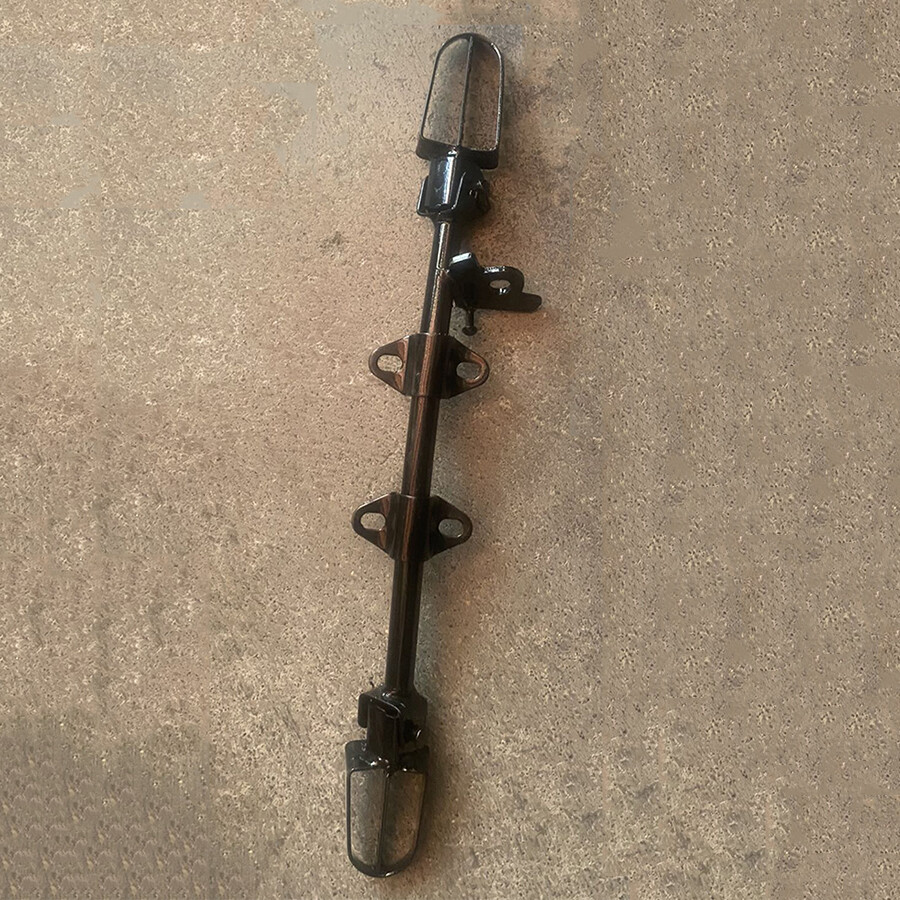 For 110/125/140cc Motorcycle Pit Dirt Bike Side Foot Peg Rest Mount Kickstand US