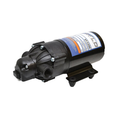 Everflo EF2200 12V Membranpumpe elektrischer Wasserflüssigkeitstransfer 4,8 bar 8,3 LPM