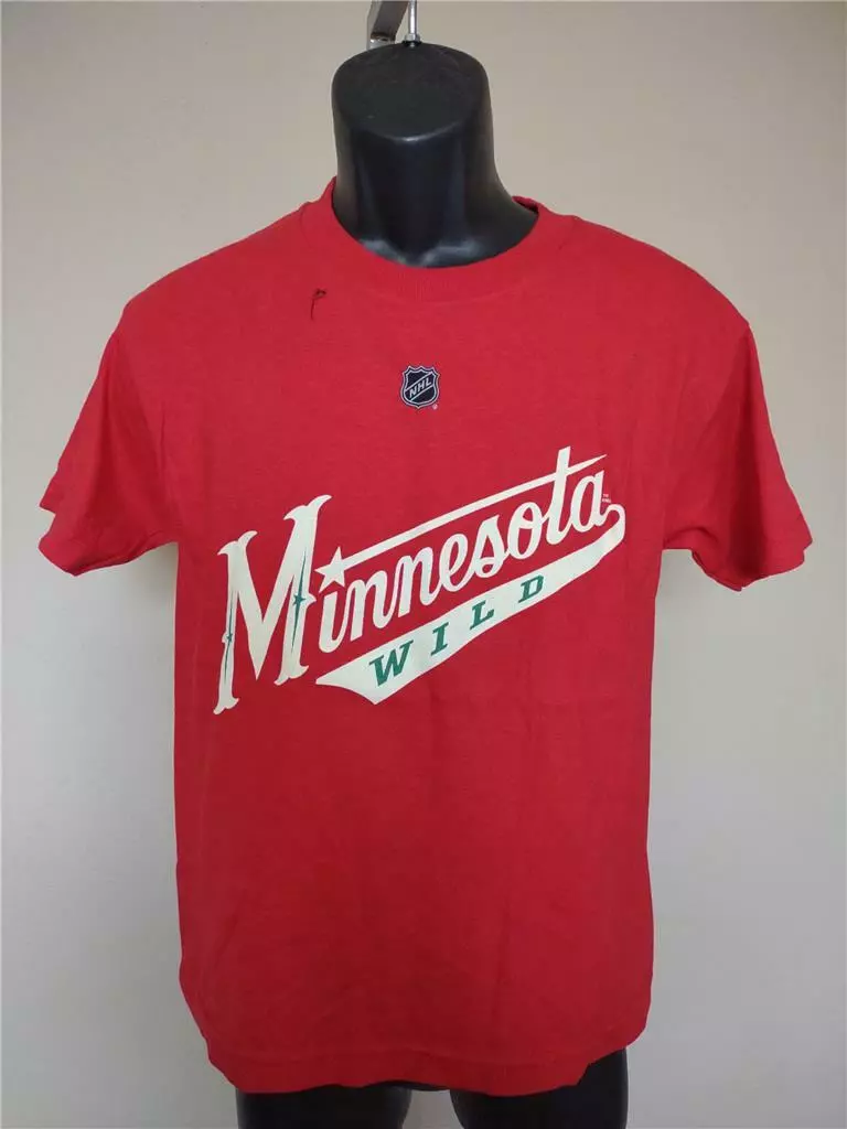Navy Youth Mikko Koivu Minnesota Wild Name and Number Banner Wave T-Shirt
