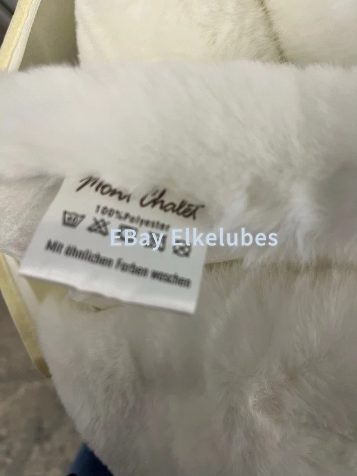Mount Chalet Wohndecke Weiß Decke Neuwertig Qvc - Bild 3 von 4