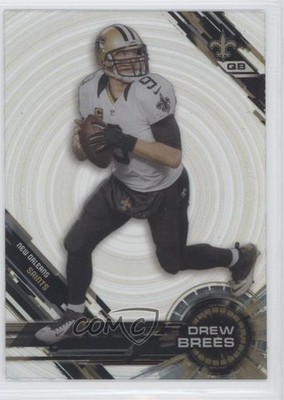 2015 Topps High Tek Pattern 2 Spiral/Dots Drew Brees #12 HOF 3g3