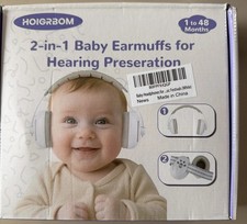 2-in-1 Baby Earmuffs for Hearing Protection 1-48 Months